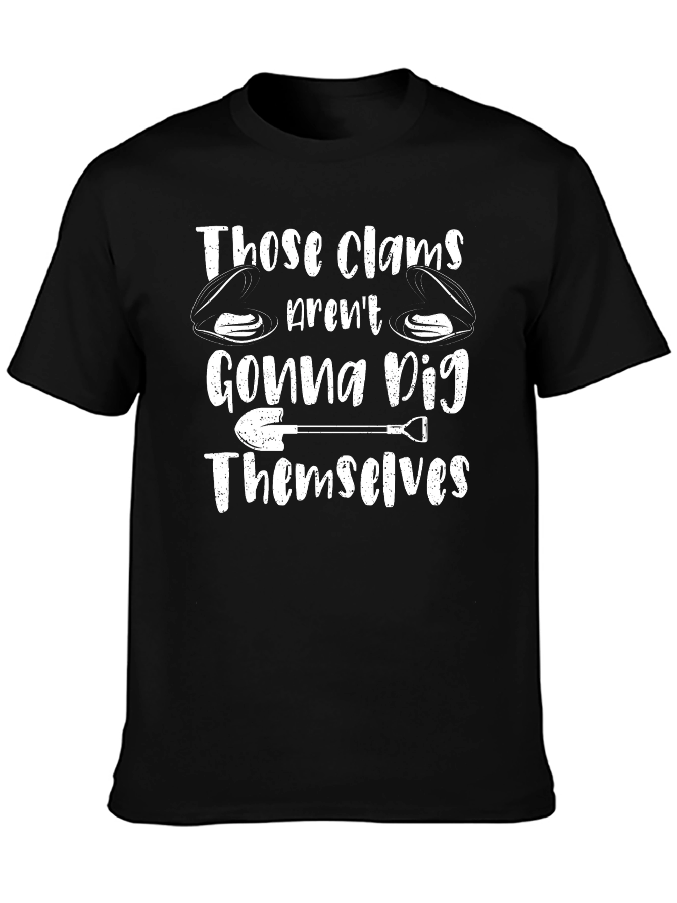 Clam Digging T-Shirt - Humorous Design
