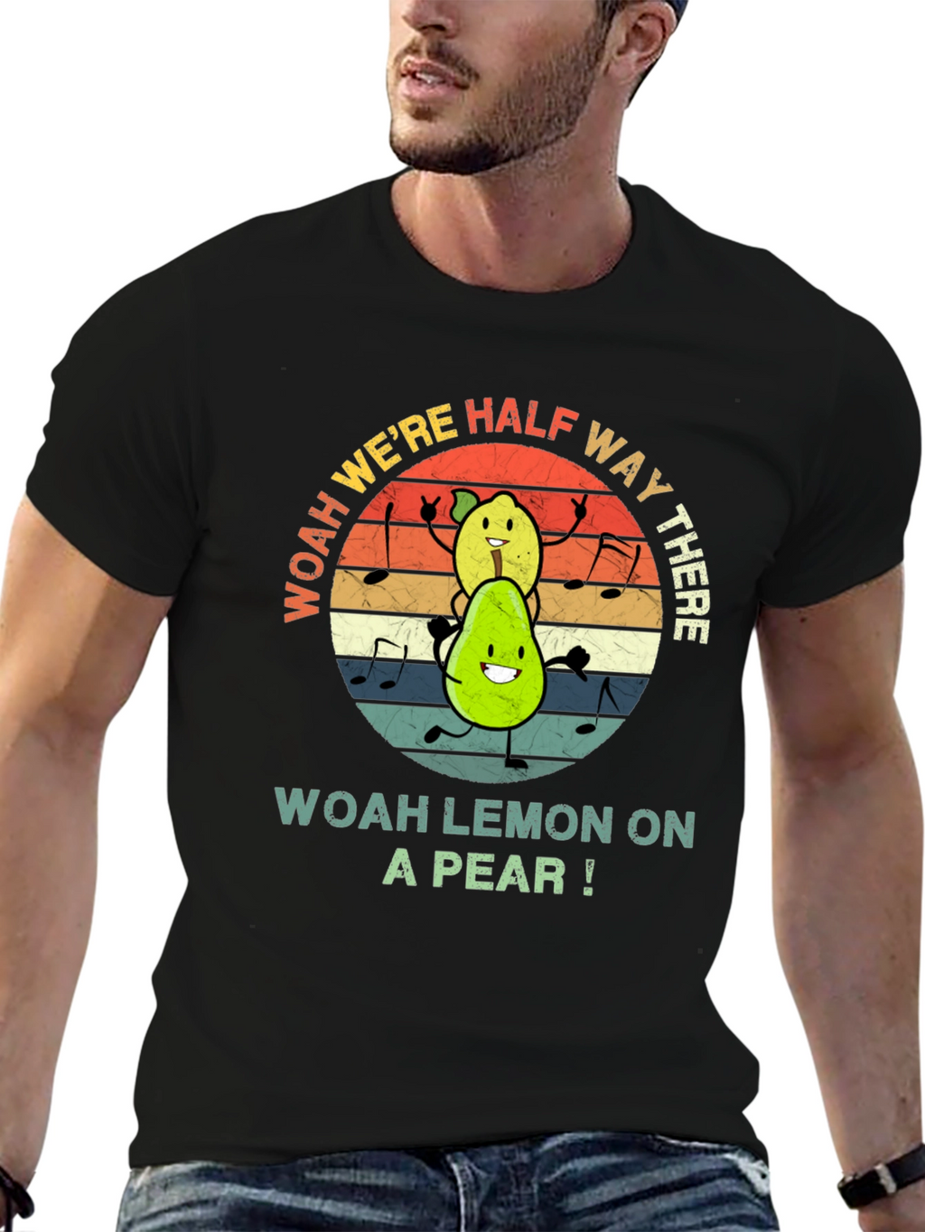 Woah Lemon on a Pear Graphic Tee