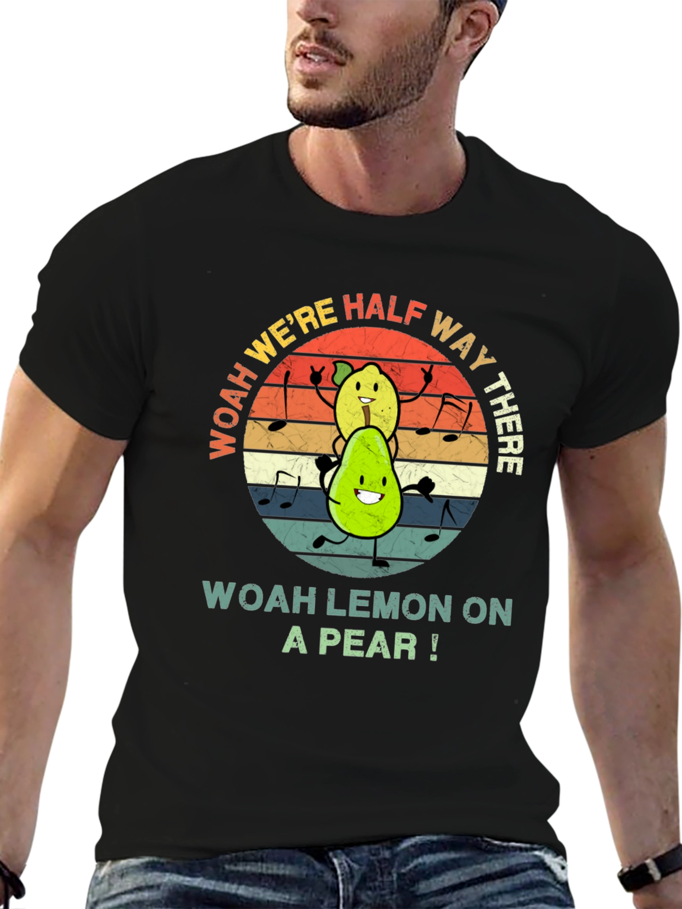 Woah Lemon on a Pear Graphic Tee
