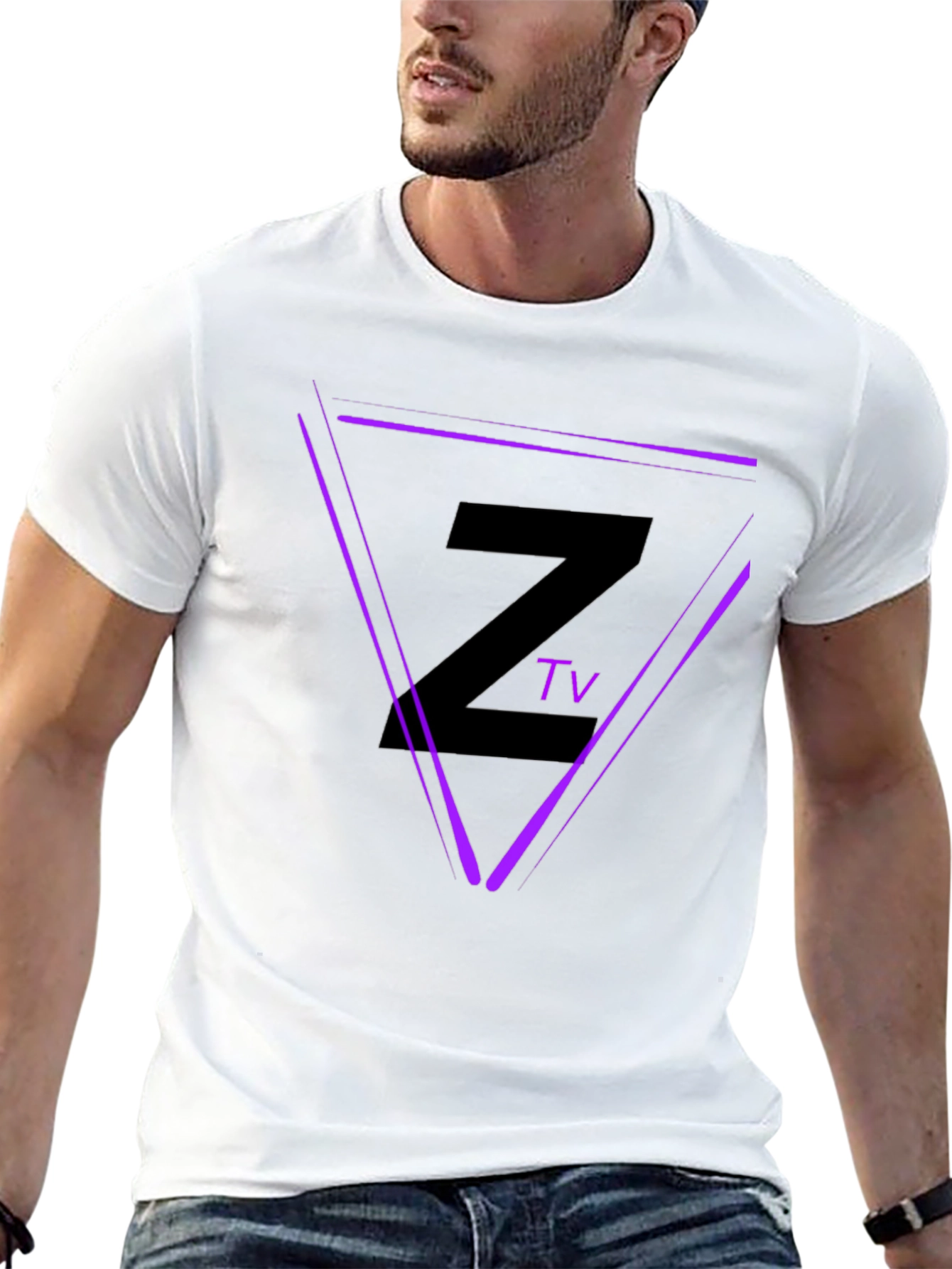 Z TV Graphic Tee - Modern Style