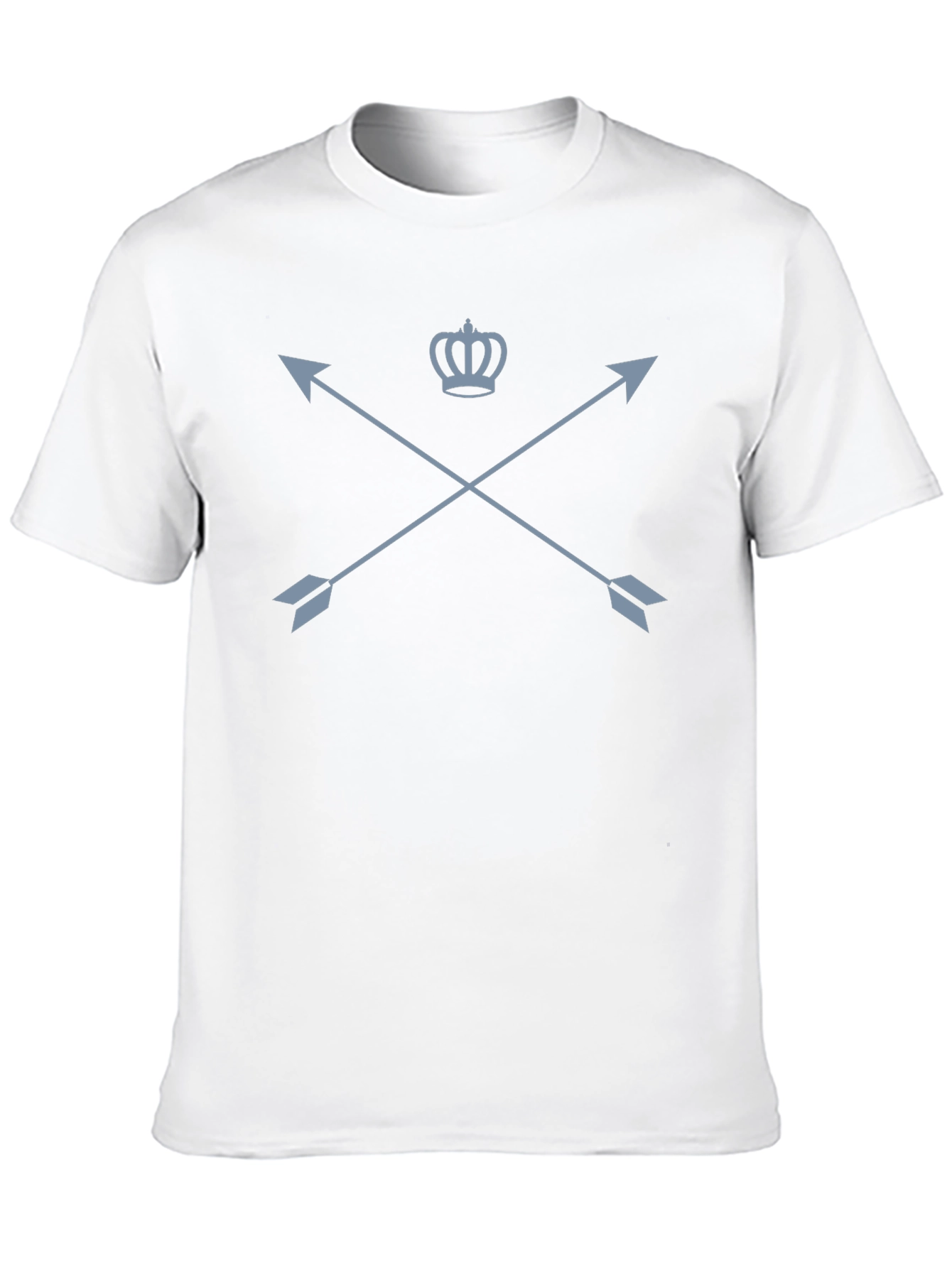 Crown & Arrow Graphic Tee - Black Casual Shirt