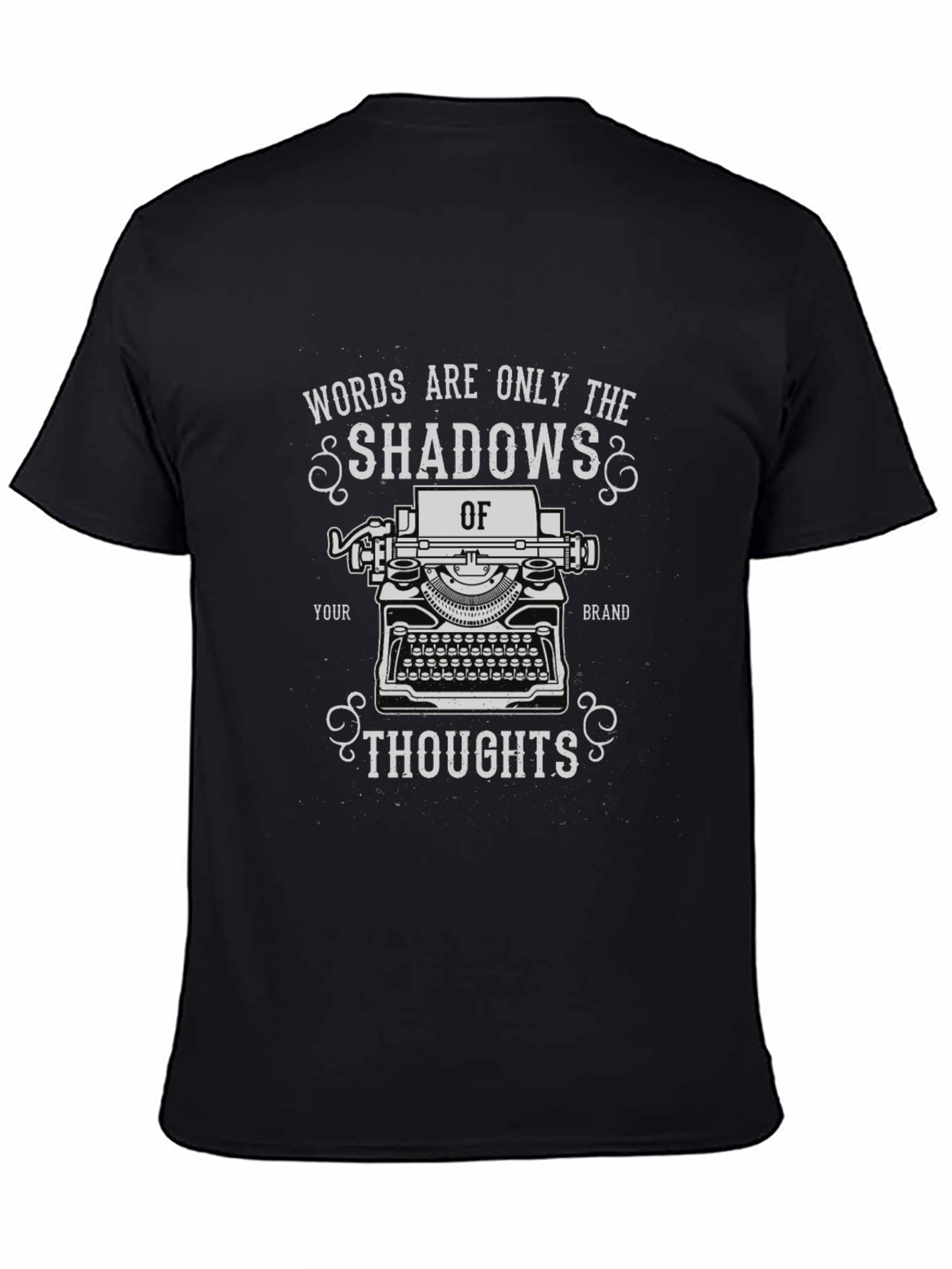 Shadows of Thoughts T-Shirt - Writer Inspiration