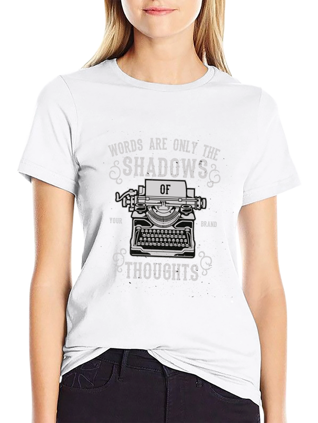 Shadows of Thoughts T-Shirt - Writer Inspiration
