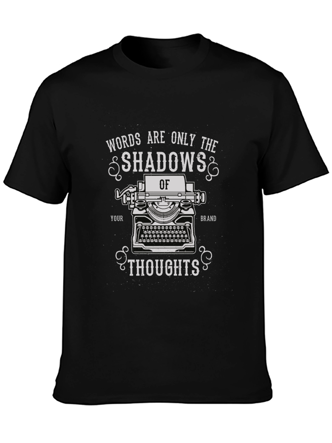 Shadows of Thoughts T-Shirt - Writer Inspiration