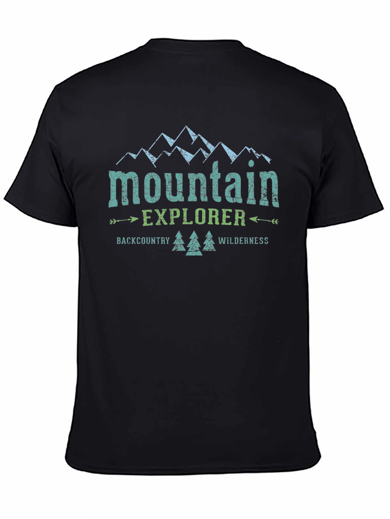 Mountain Explorer Graphic Tee - Backcountry Wilderness Shirt