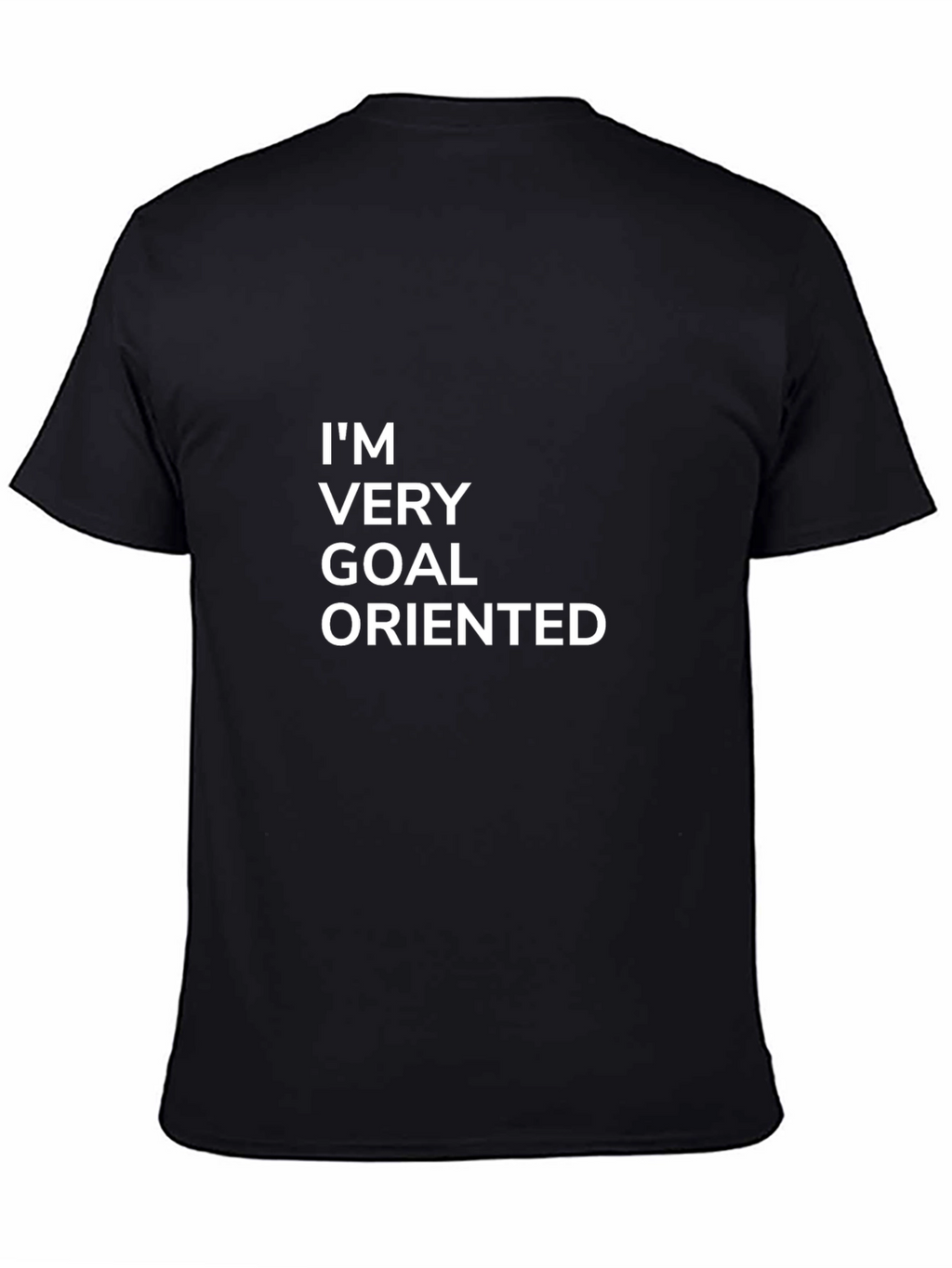 Goal Oriented Graphic Tee - Mens Black T-Shirt