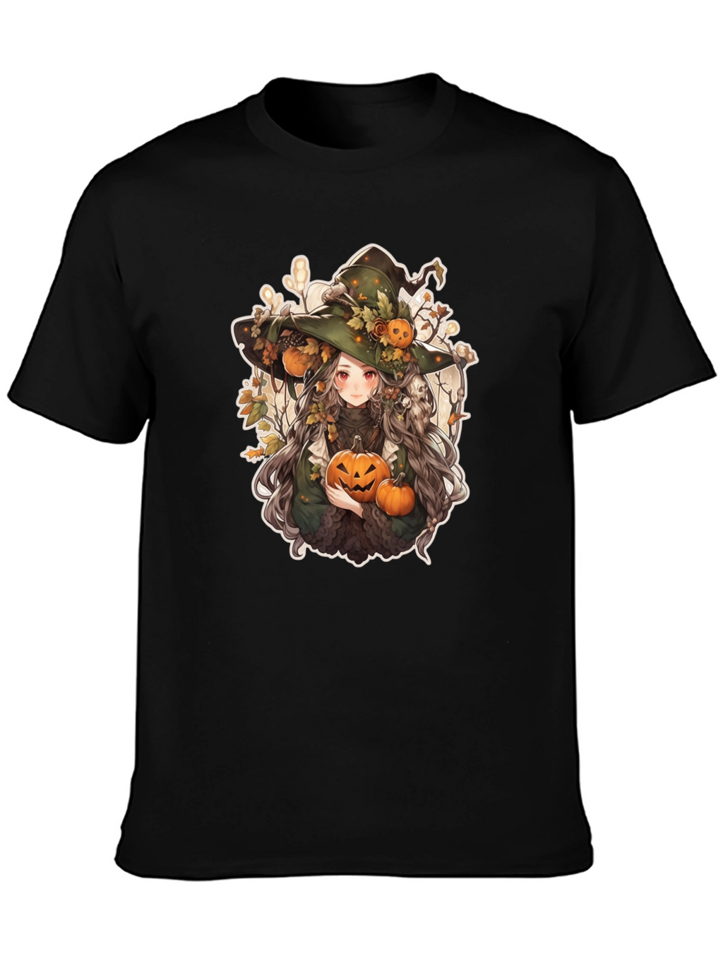 Anime Halloween Witch T-Shirt