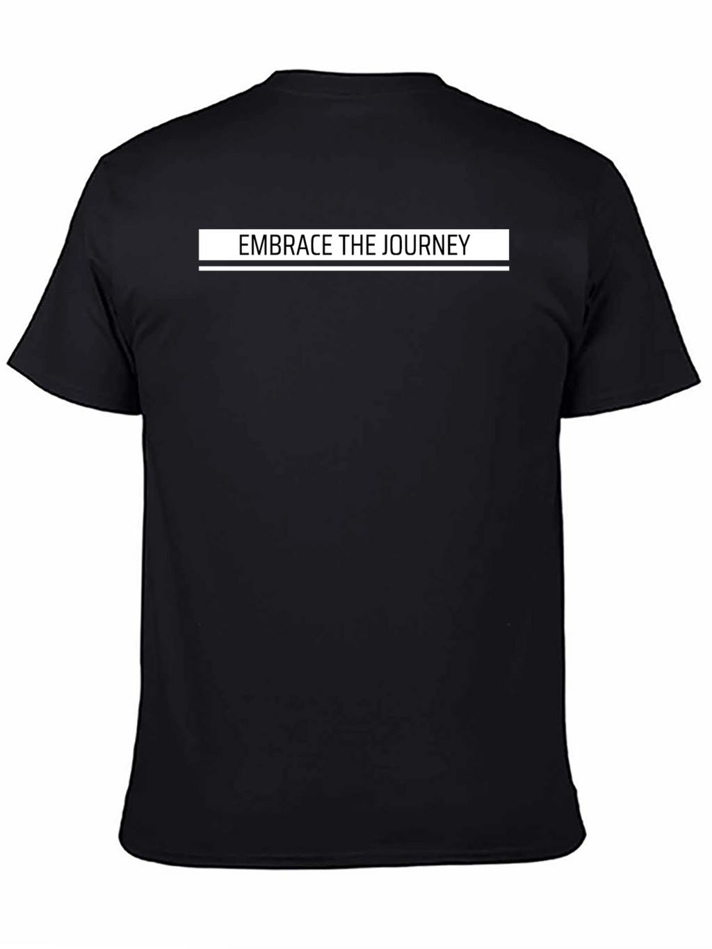 Embrace the Journey Black T-Shirt