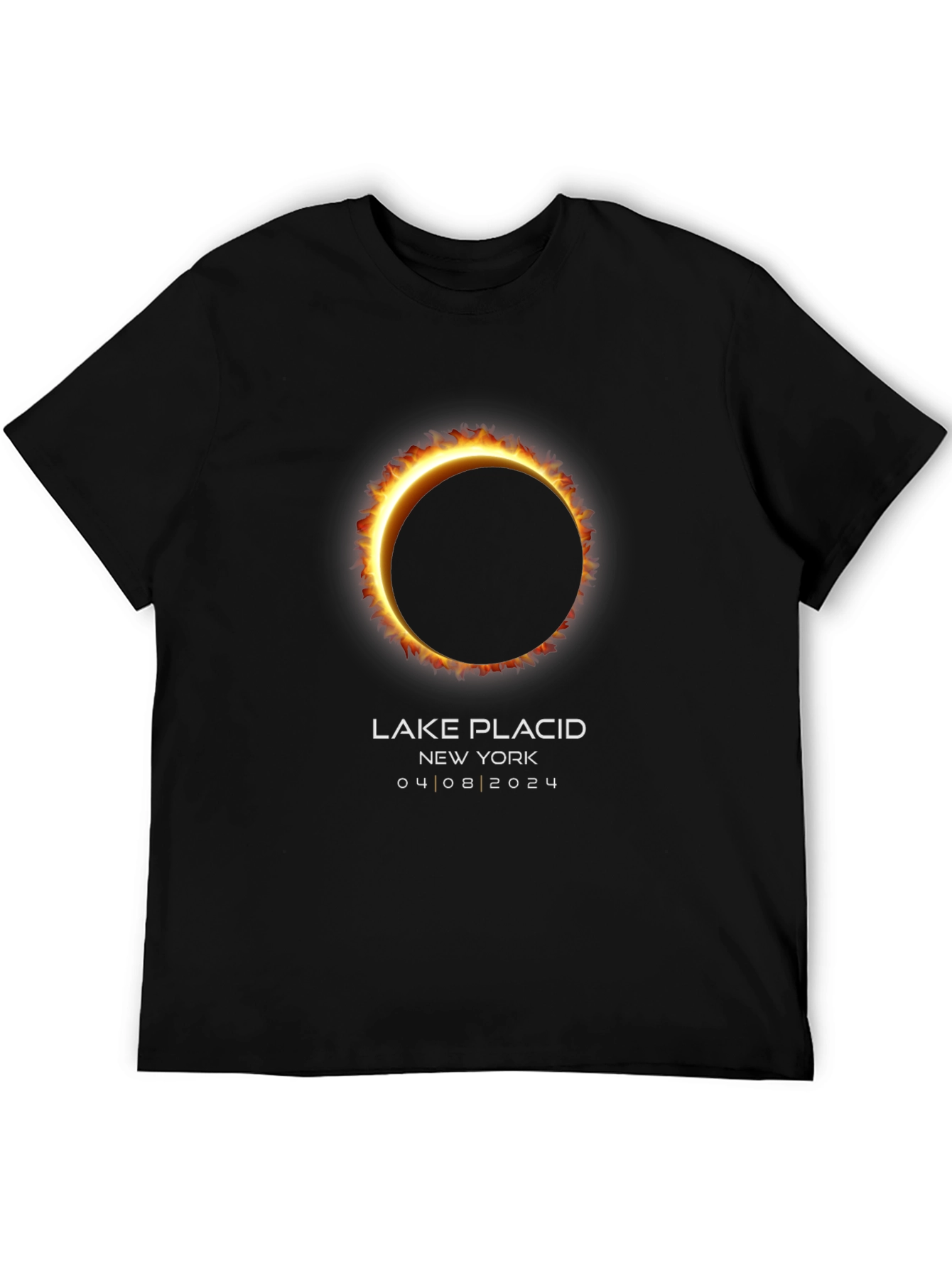 Lake Placid Solar Eclipse 2024 T-Shirt