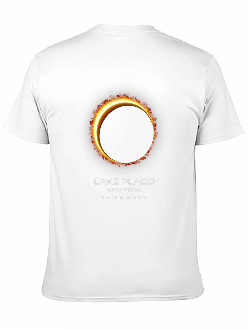 Lake Placid Solar Eclipse 2024 T-Shirt