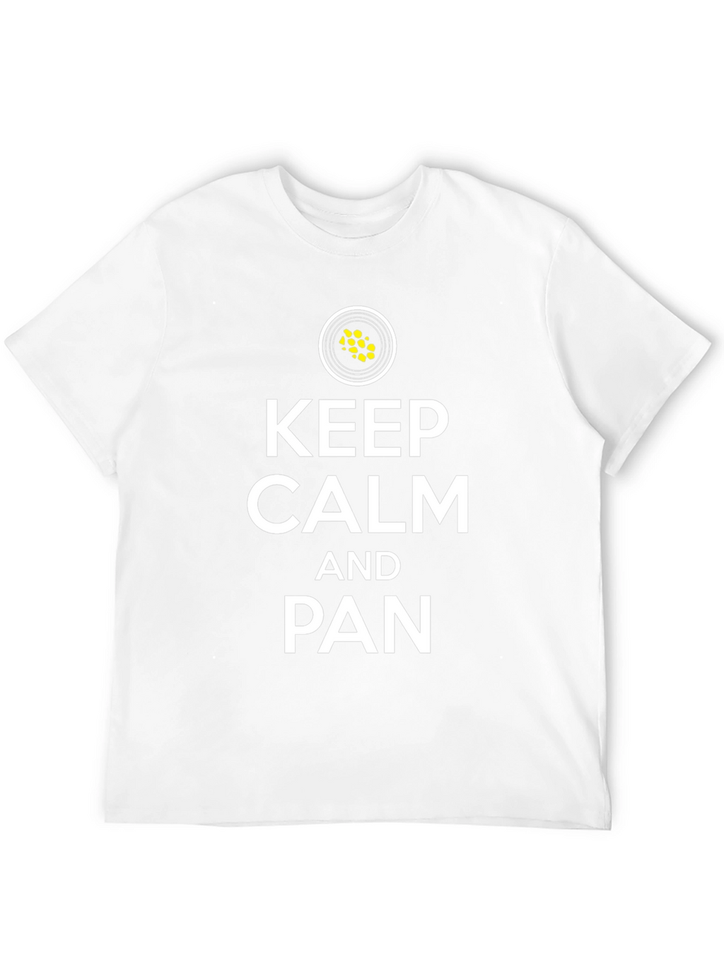 Keep Calm and Pan Black T-Shirt