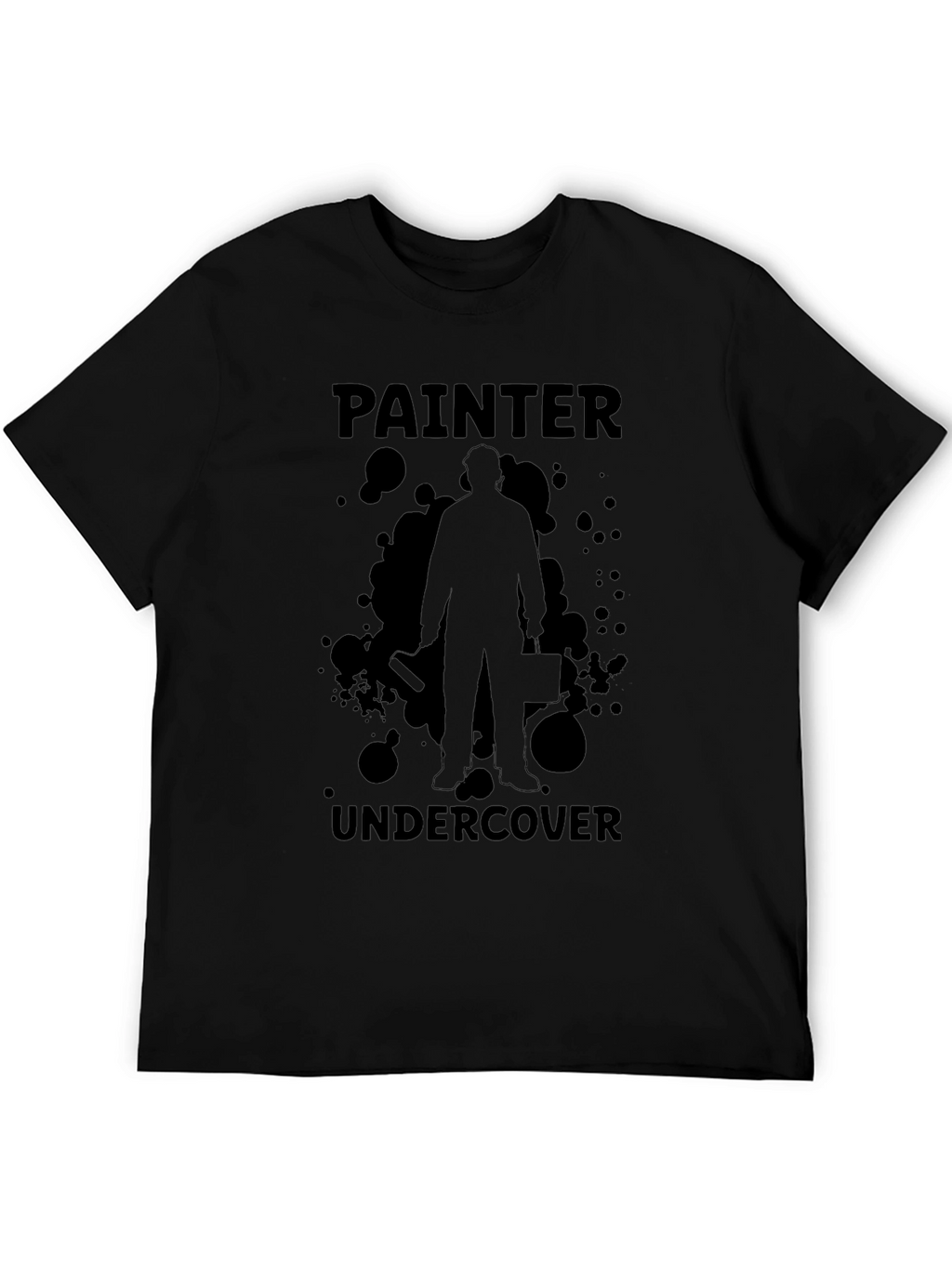 Painter Undercover Graphic T-Shirt - Black