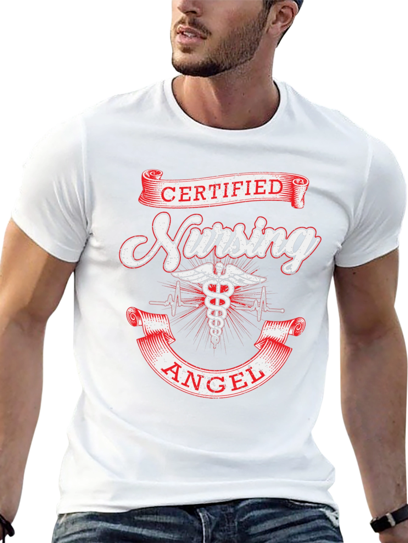 Certified Nursing Angel T-Shirt - Nurse Gift