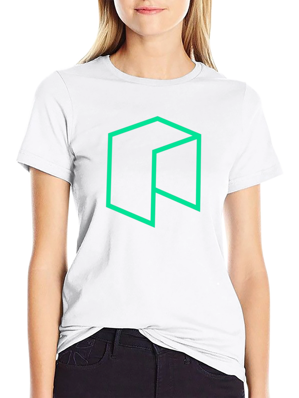 NEO Cryptocurrency T-Shirt - Black Cotton Blend