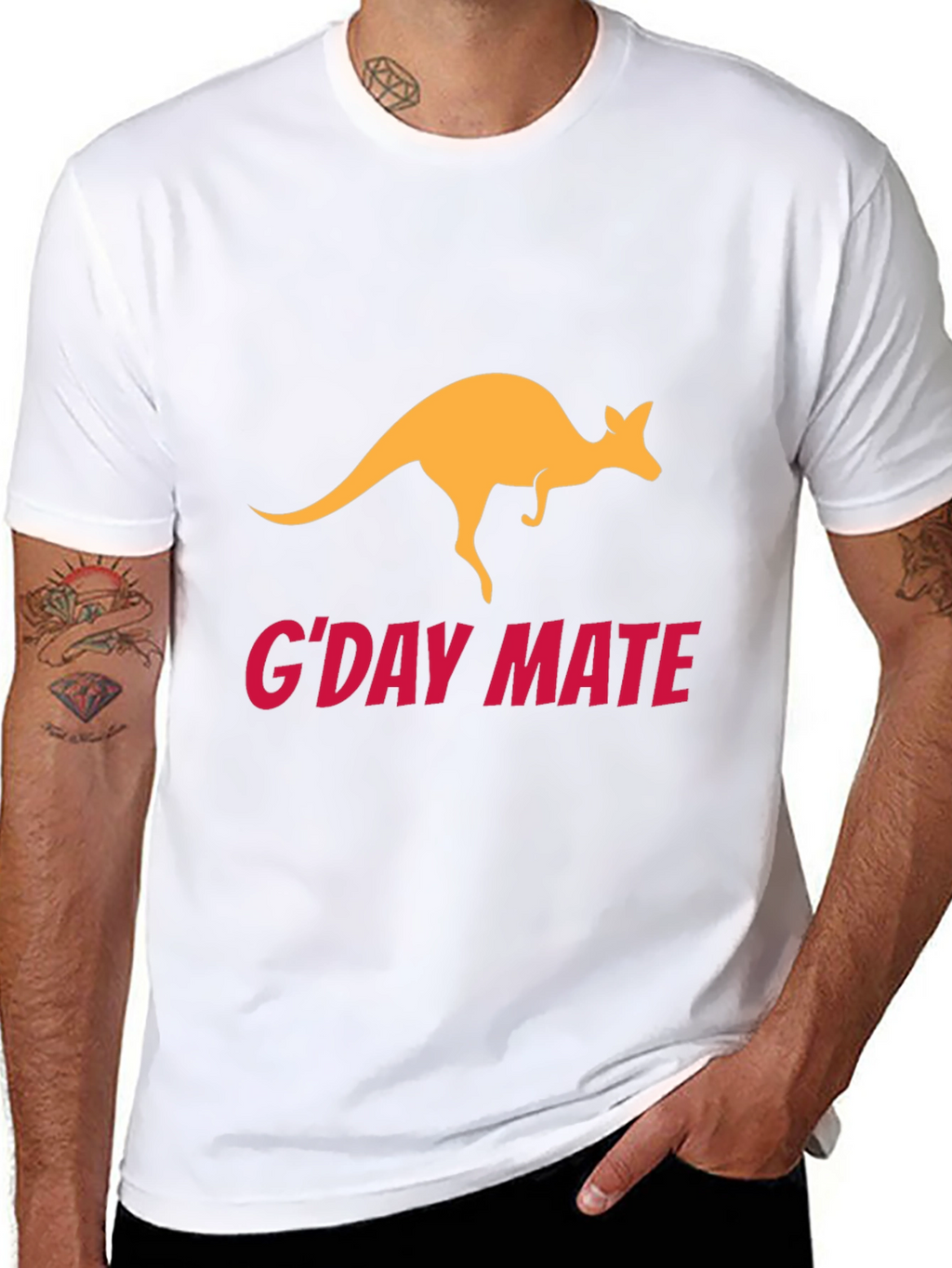GDay Mate Kangaroo Graphic T-Shirt