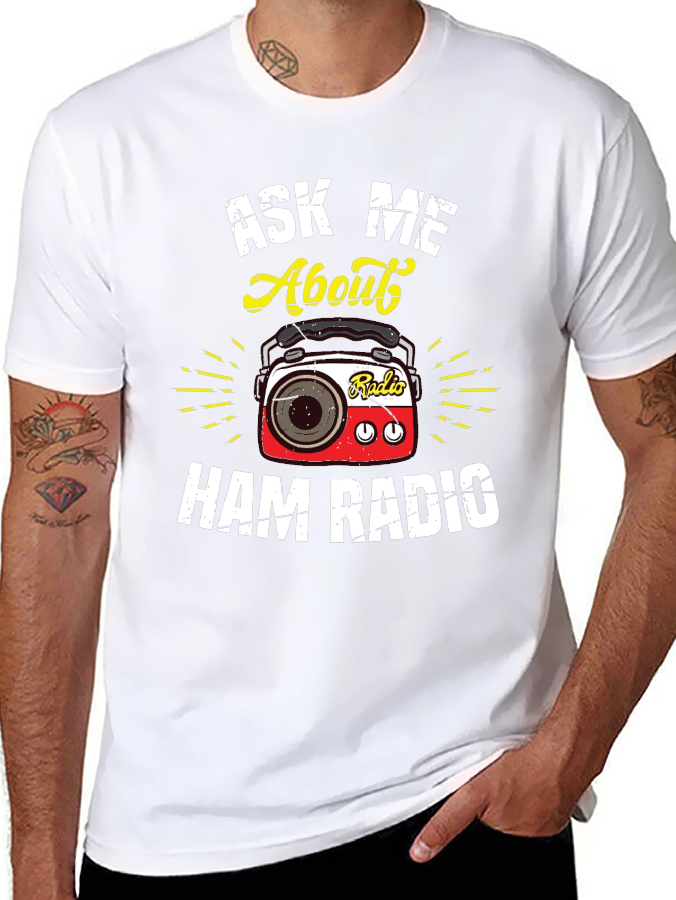 Ask Me About Ham Radio T-Shirt