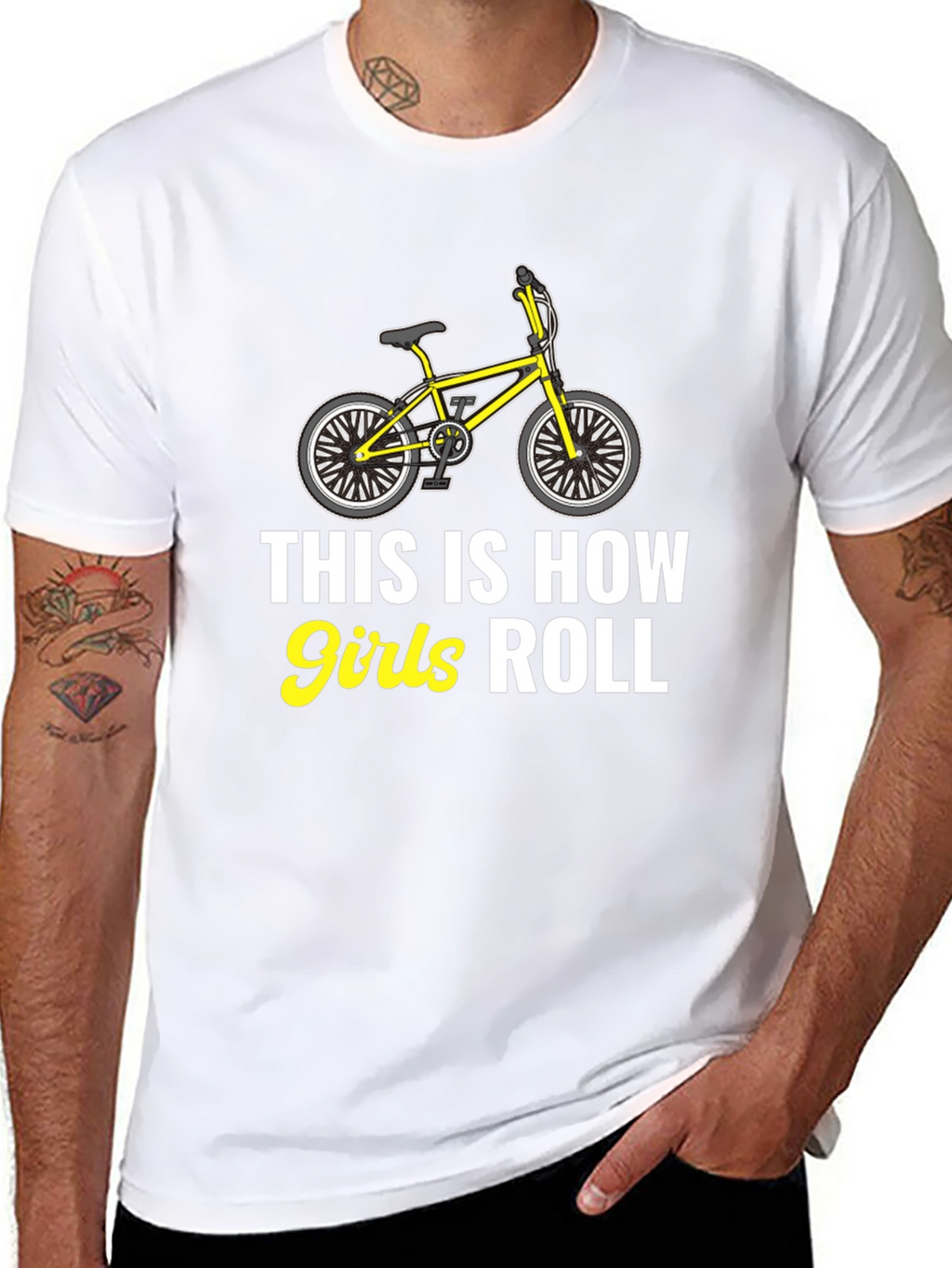 Girls Roll BMX T-Shirt