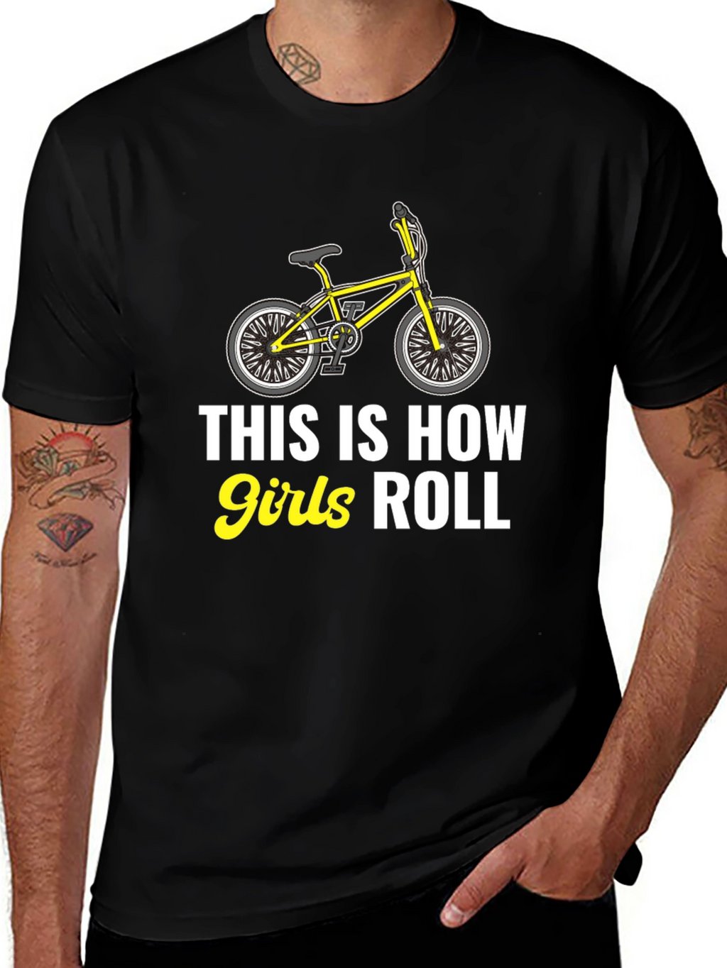 Girls Roll BMX T-Shirt