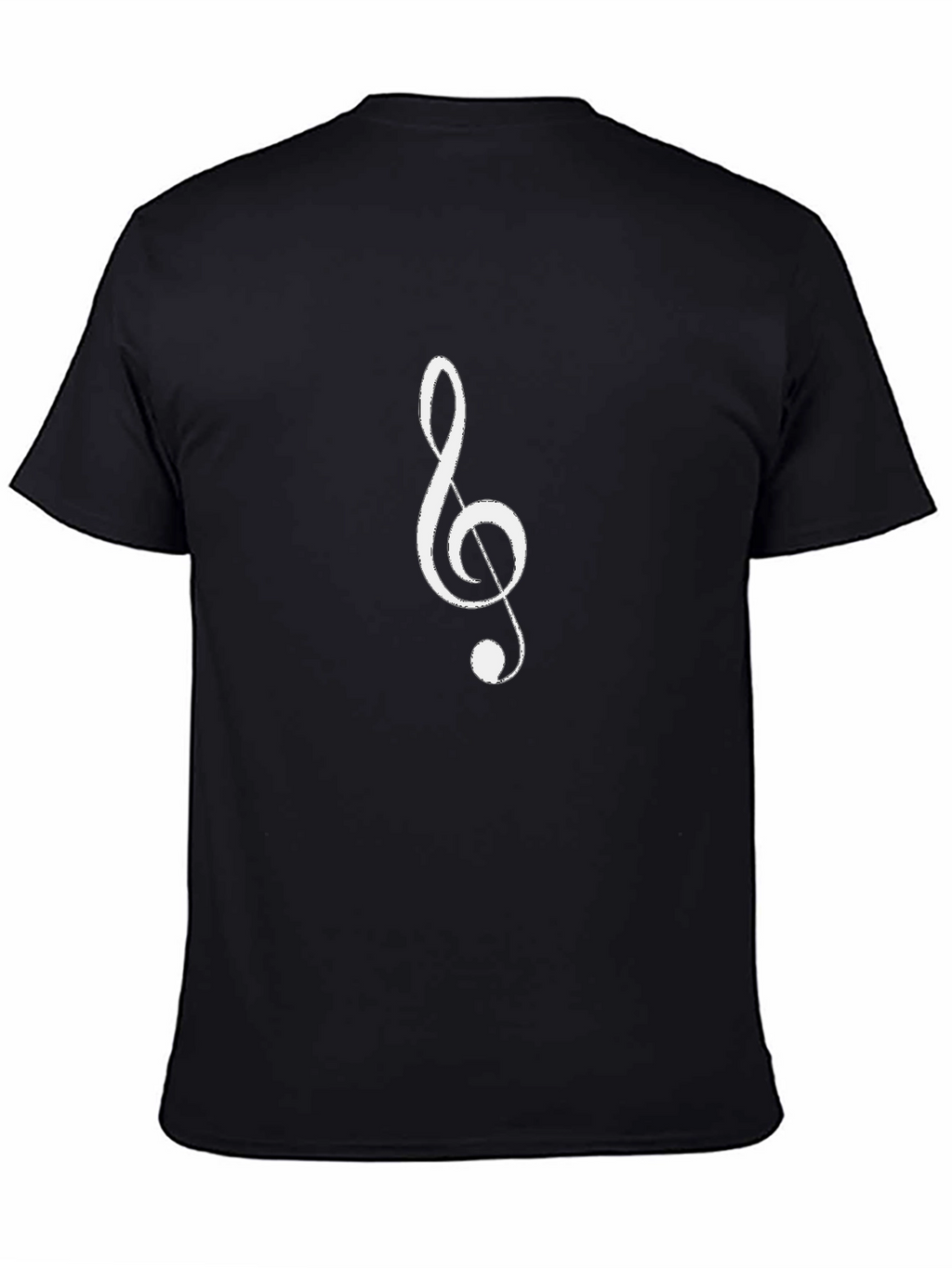 Musical Clef Graphic T-Shirt - Stylish Cotton Tee