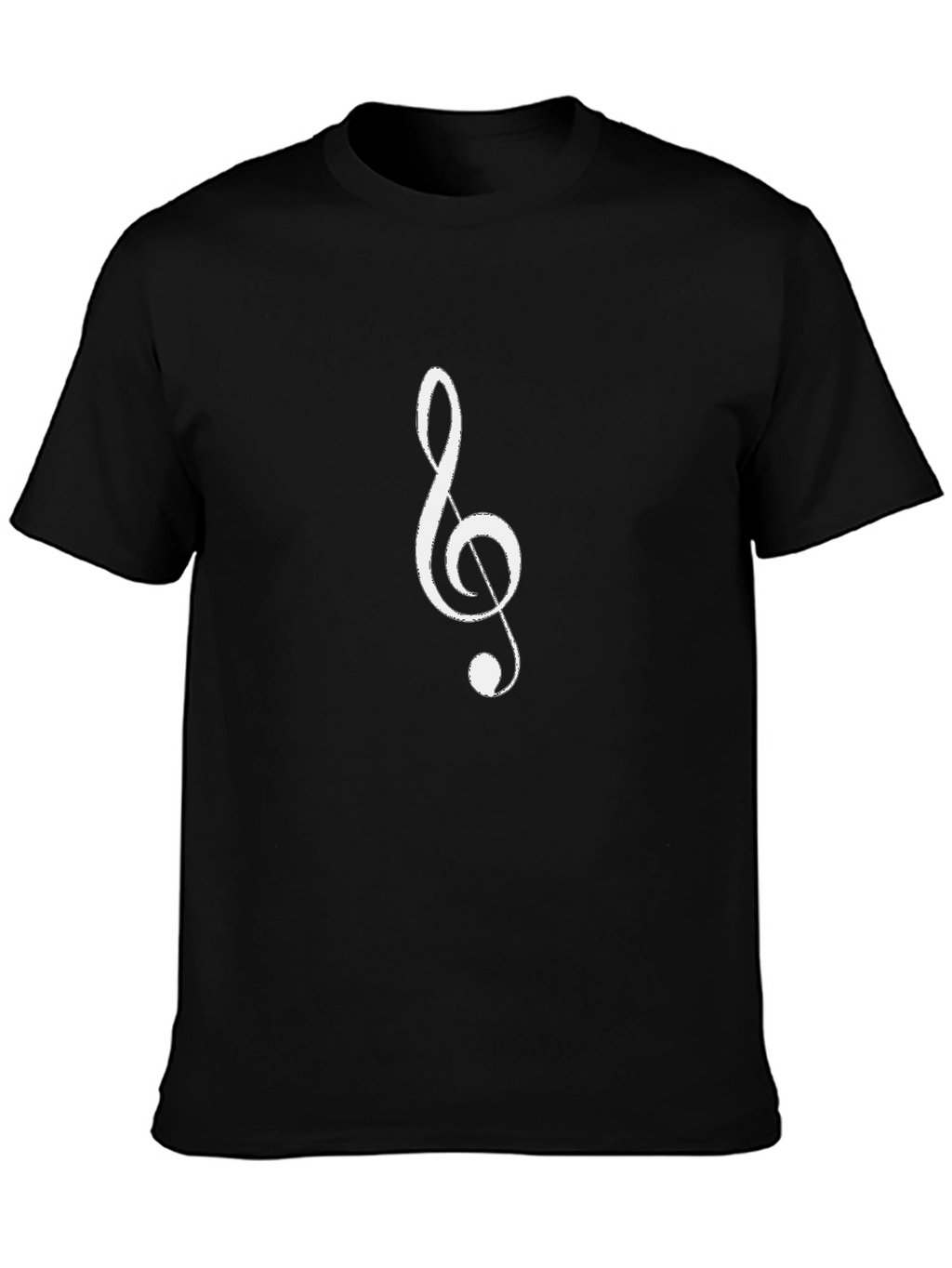 Musical Clef Graphic T-Shirt - Stylish Cotton Tee