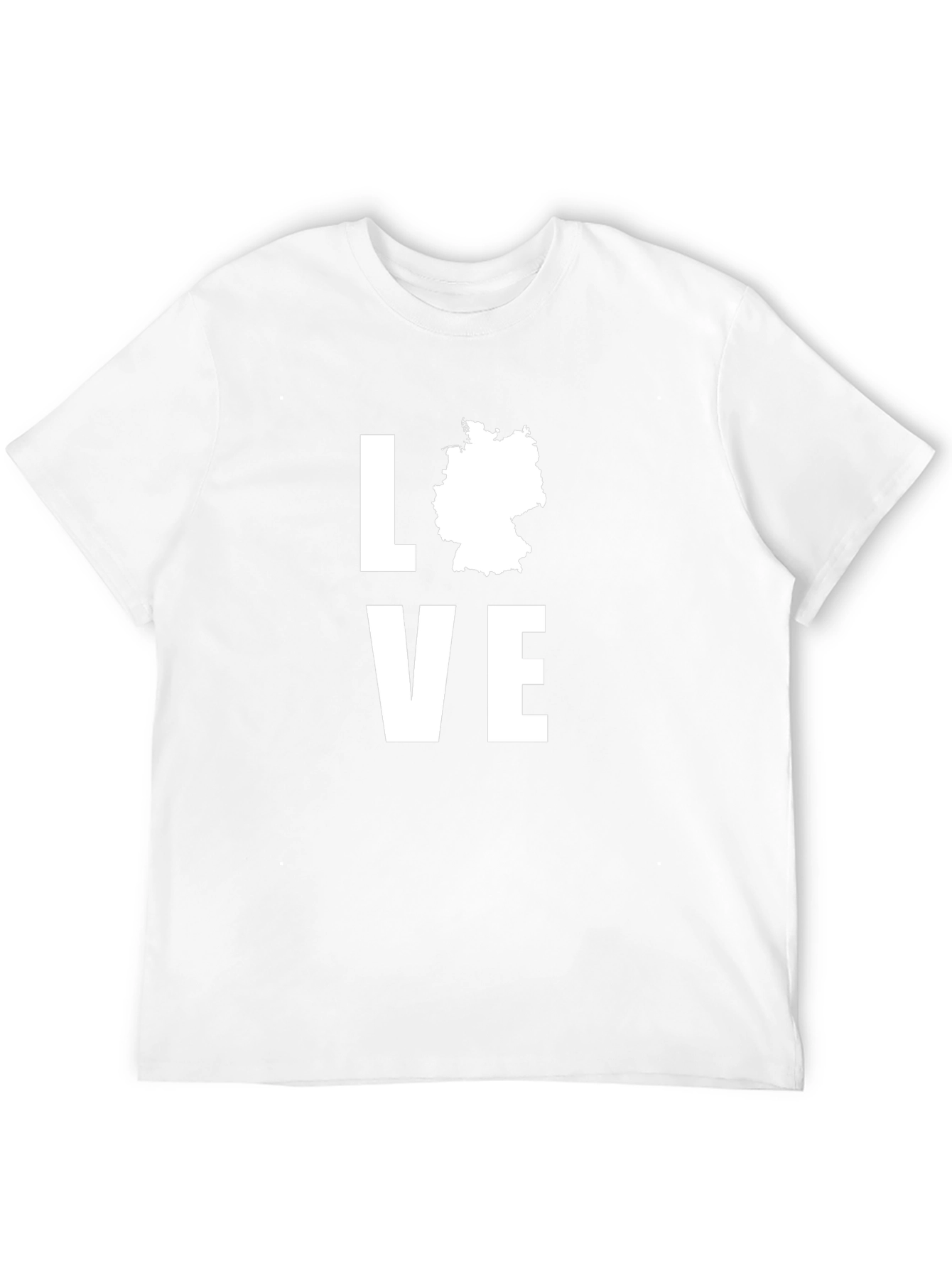 Love Germany T-Shirt - Black Cotton Tee