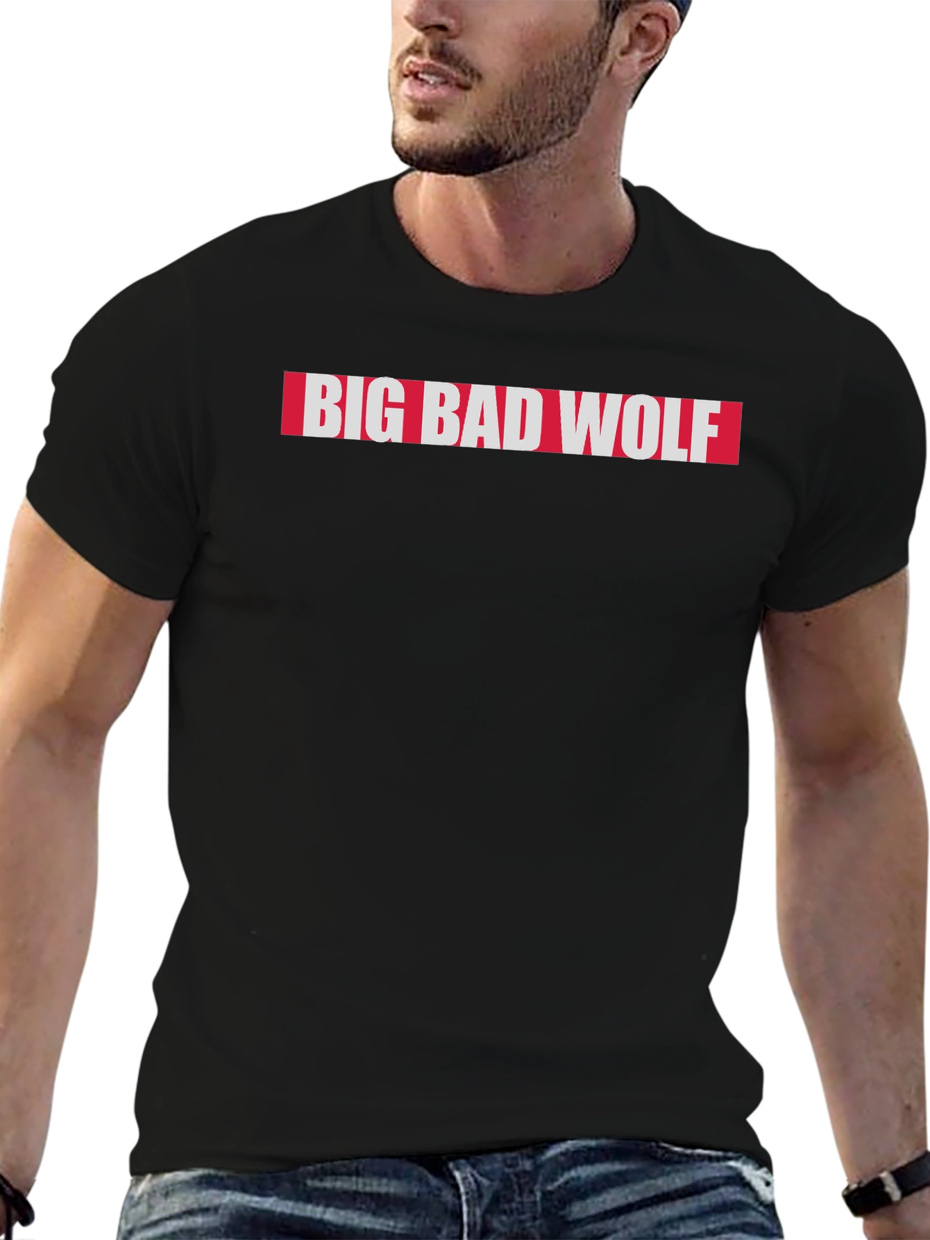 Big Bad Wolf Graphic Tee - Soft Cotton Blend