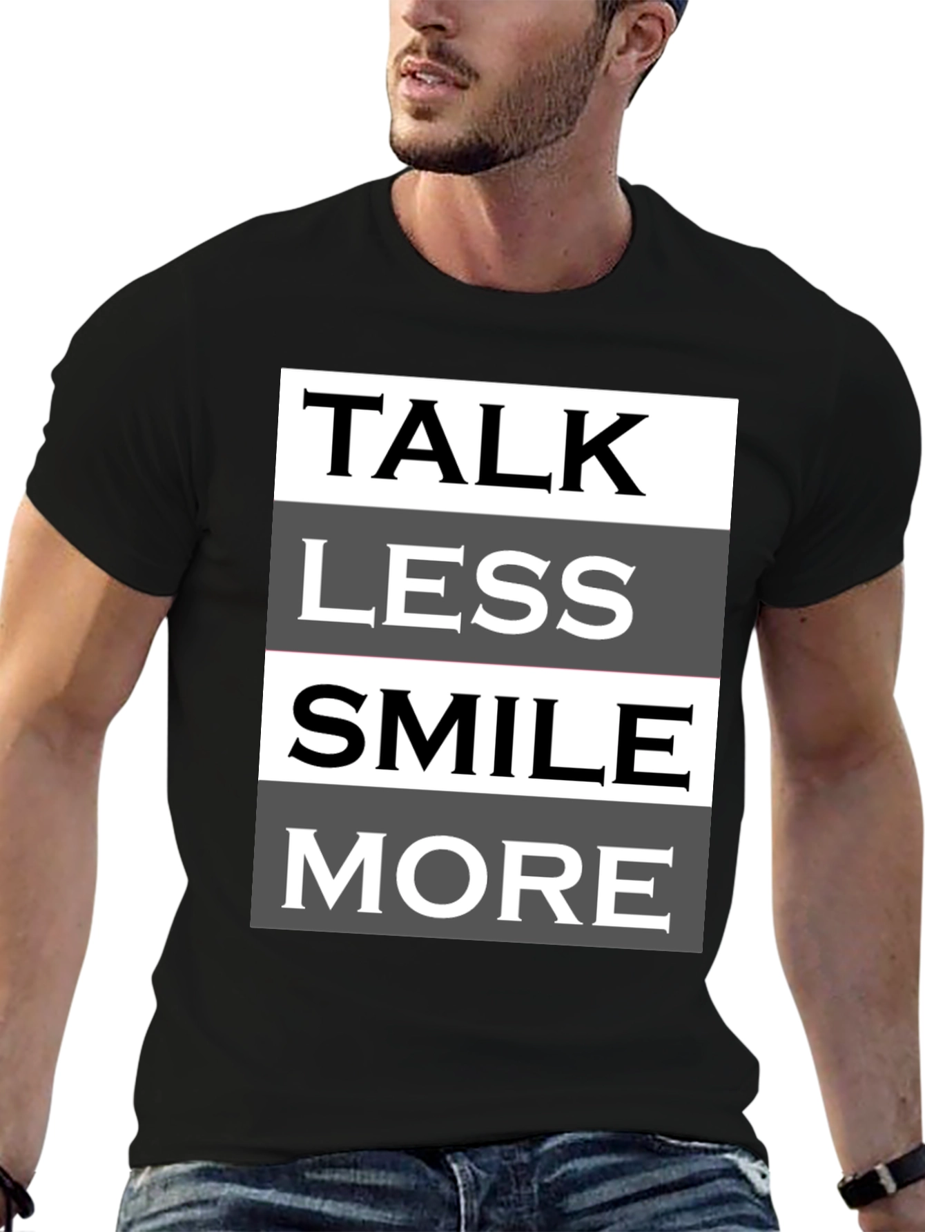 Talk Less Smile More Graphic Tee