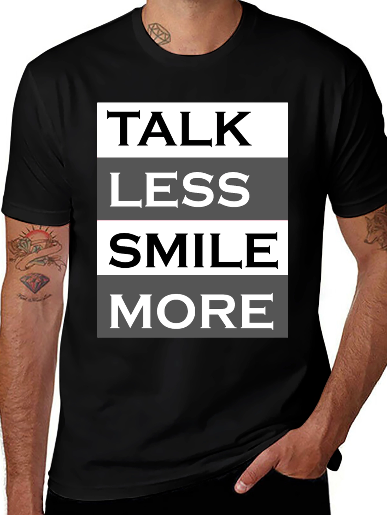 Talk Less Smile More Graphic Tee