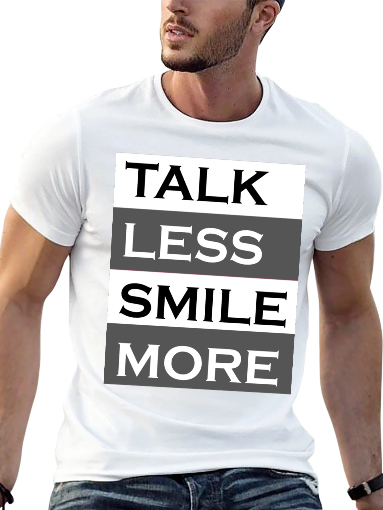 Talk Less Smile More Graphic Tee