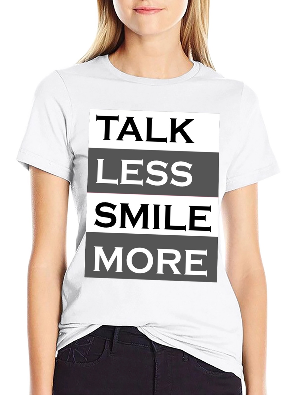 Talk Less Smile More Graphic Tee