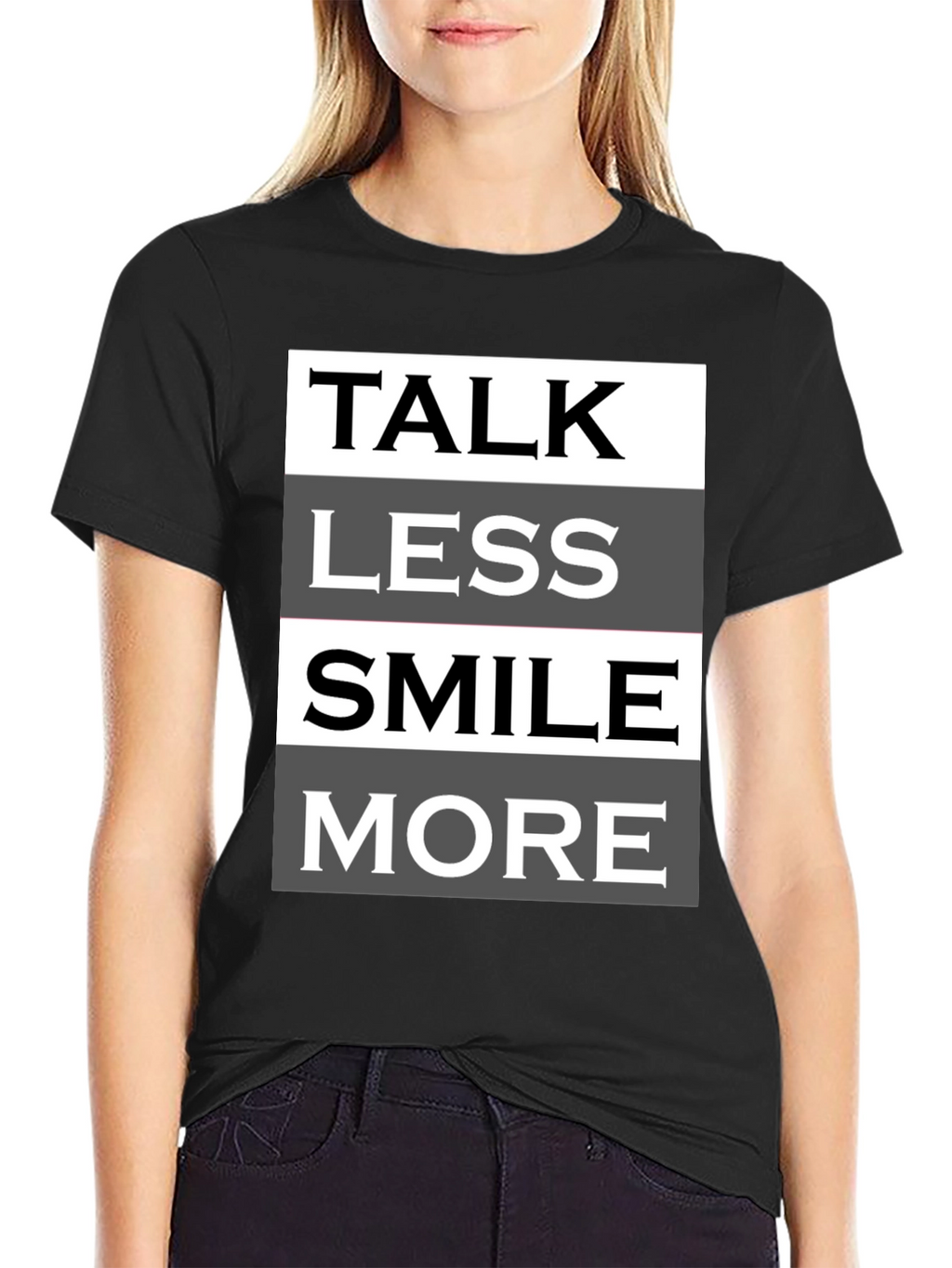 Talk Less Smile More Graphic Tee
