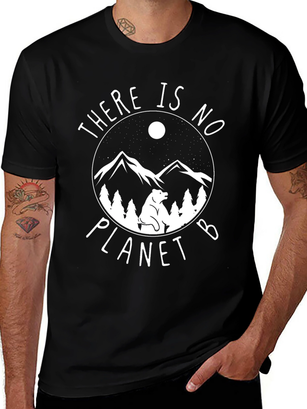 Eco-Friendly There is No Planet B Graphic Tee
