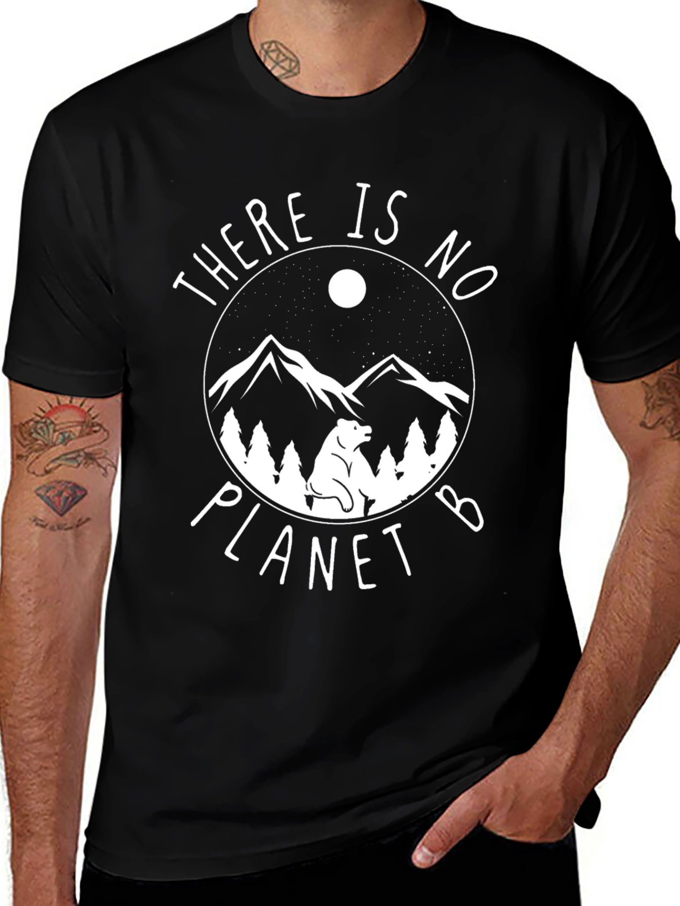 Eco-Friendly There is No Planet B Graphic Tee