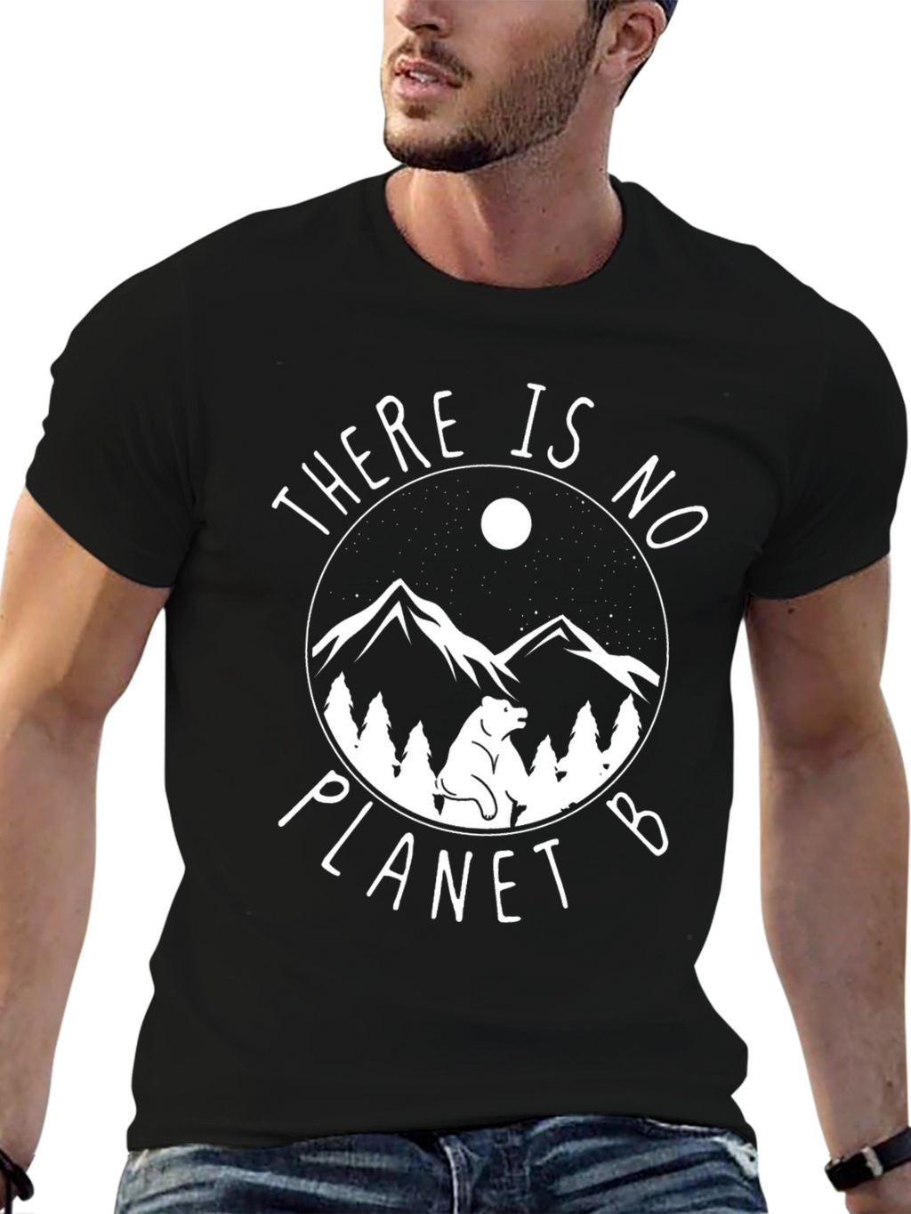 Eco-Friendly There is No Planet B Graphic Tee