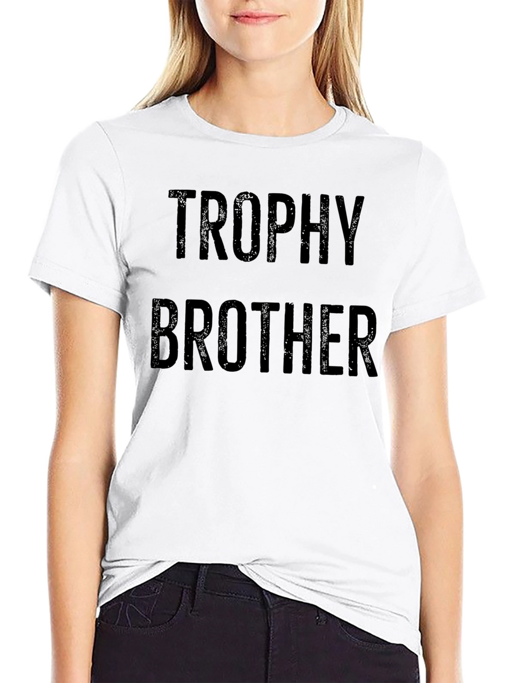 Trophy Brother Graphic T-Shirt - Black