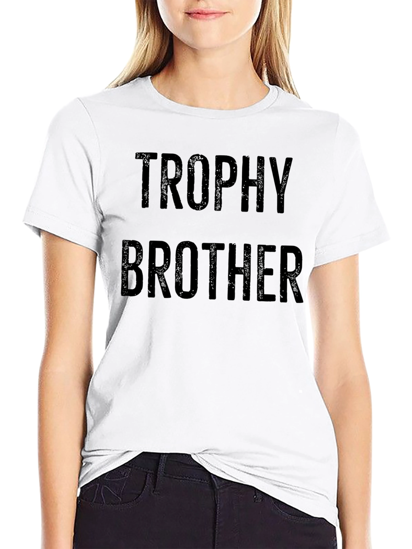 Trophy Brother Graphic T-Shirt - Black