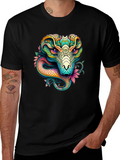 Cobra Graphic T-Shirt - Vivid Snake Design