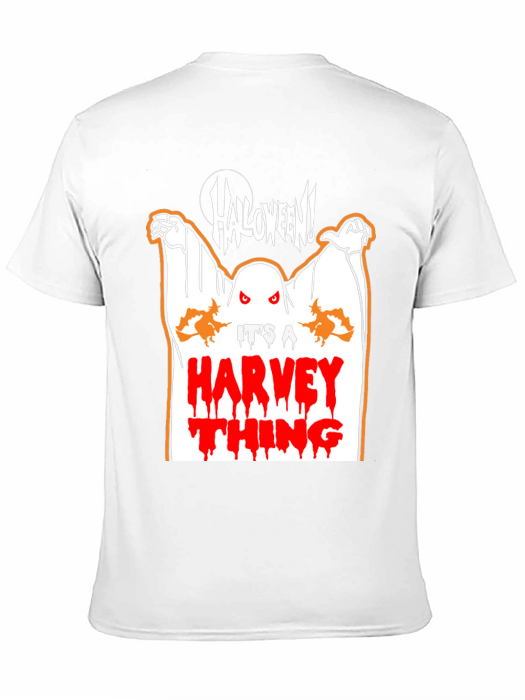 Halloween Harvey Ghost Graphic Tee