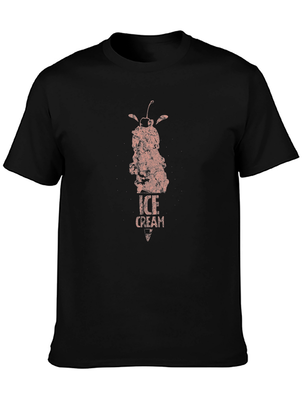 Ice Cream Graphic Tee - Unique Retro Design