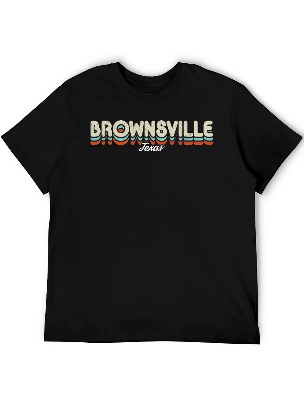 Brownsville Texas Retro Style T-Shirt