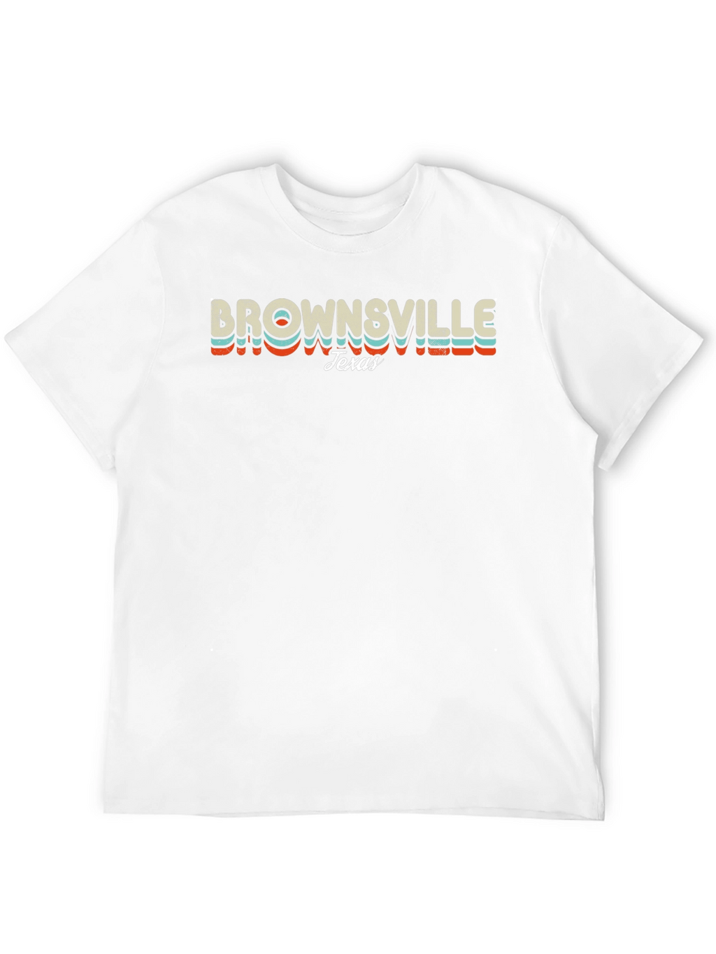 Brownsville Texas Retro Style T-Shirt