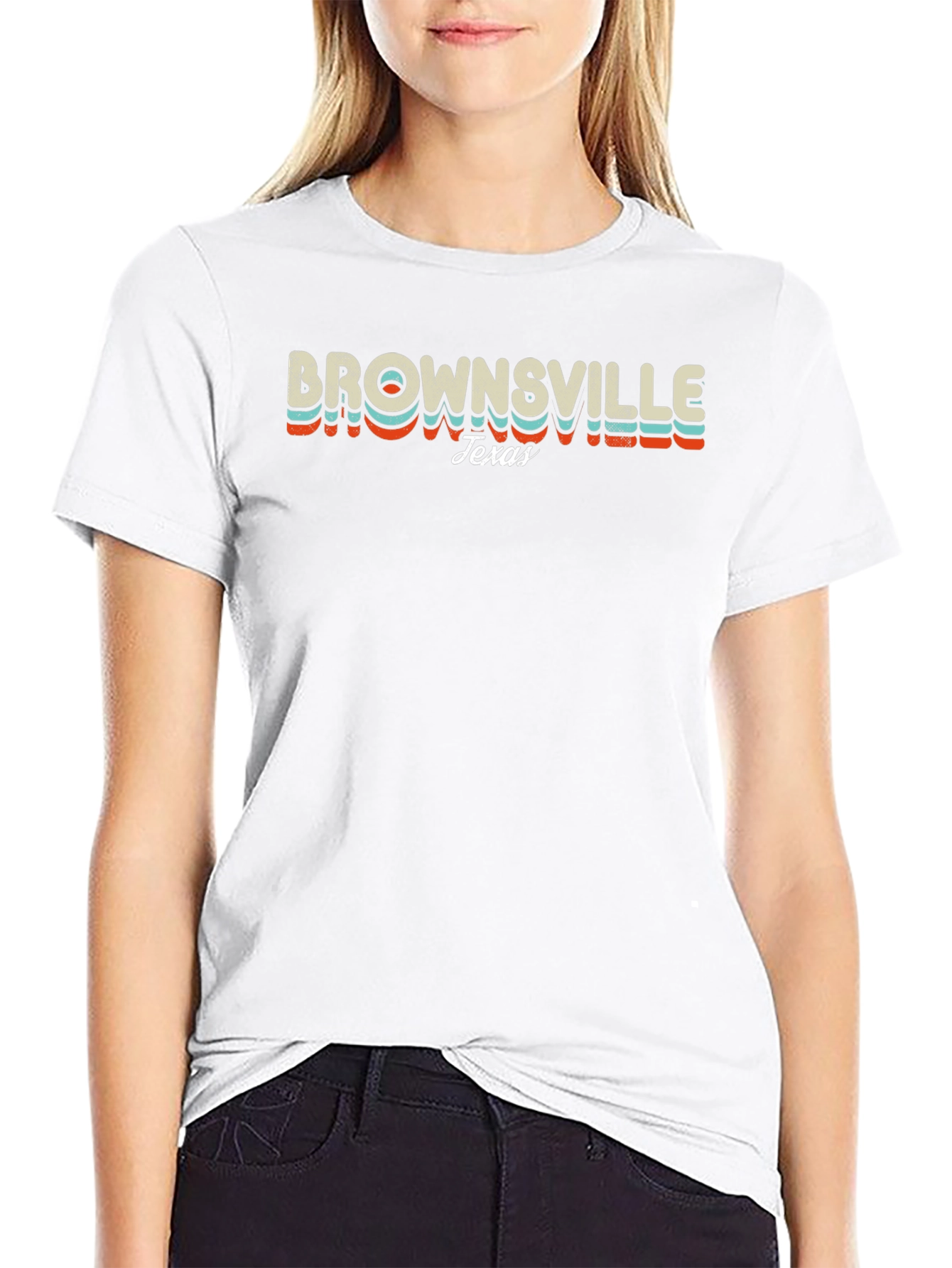 Brownsville Texas Retro Style T-Shirt