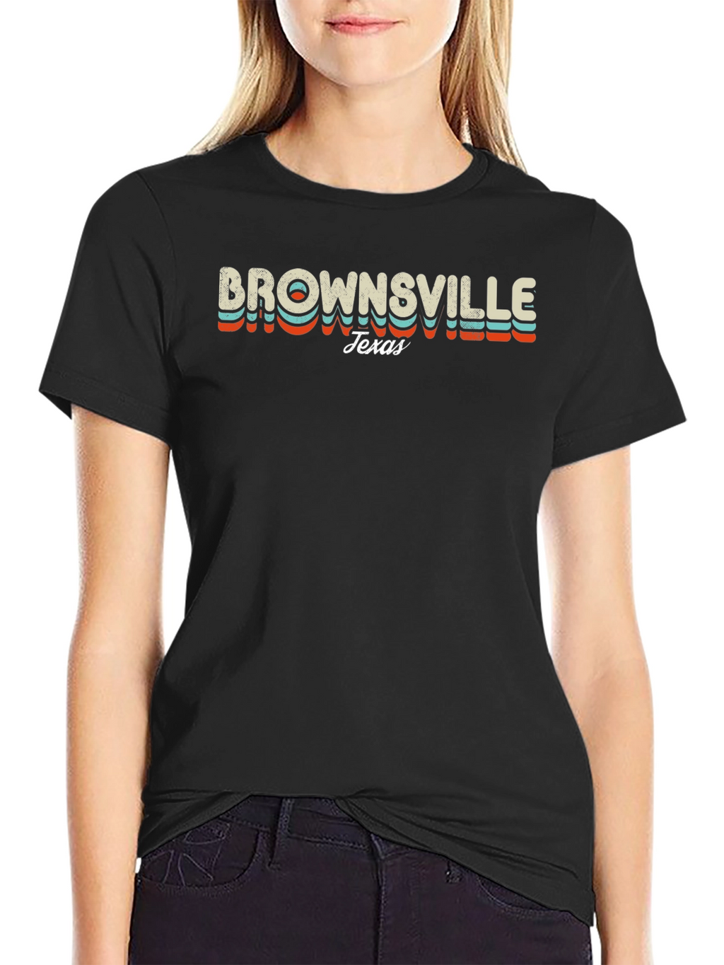 Brownsville Texas Retro Style T-Shirt