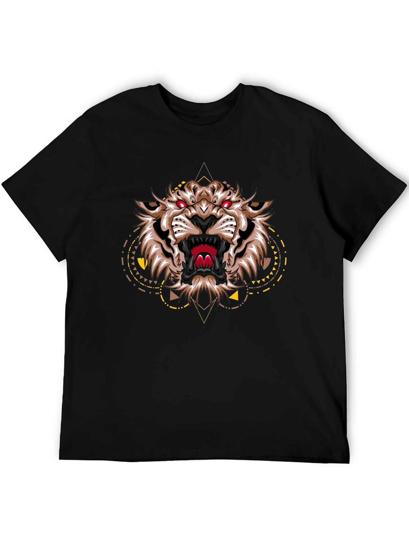Black Tiger Graphic T-Shirt