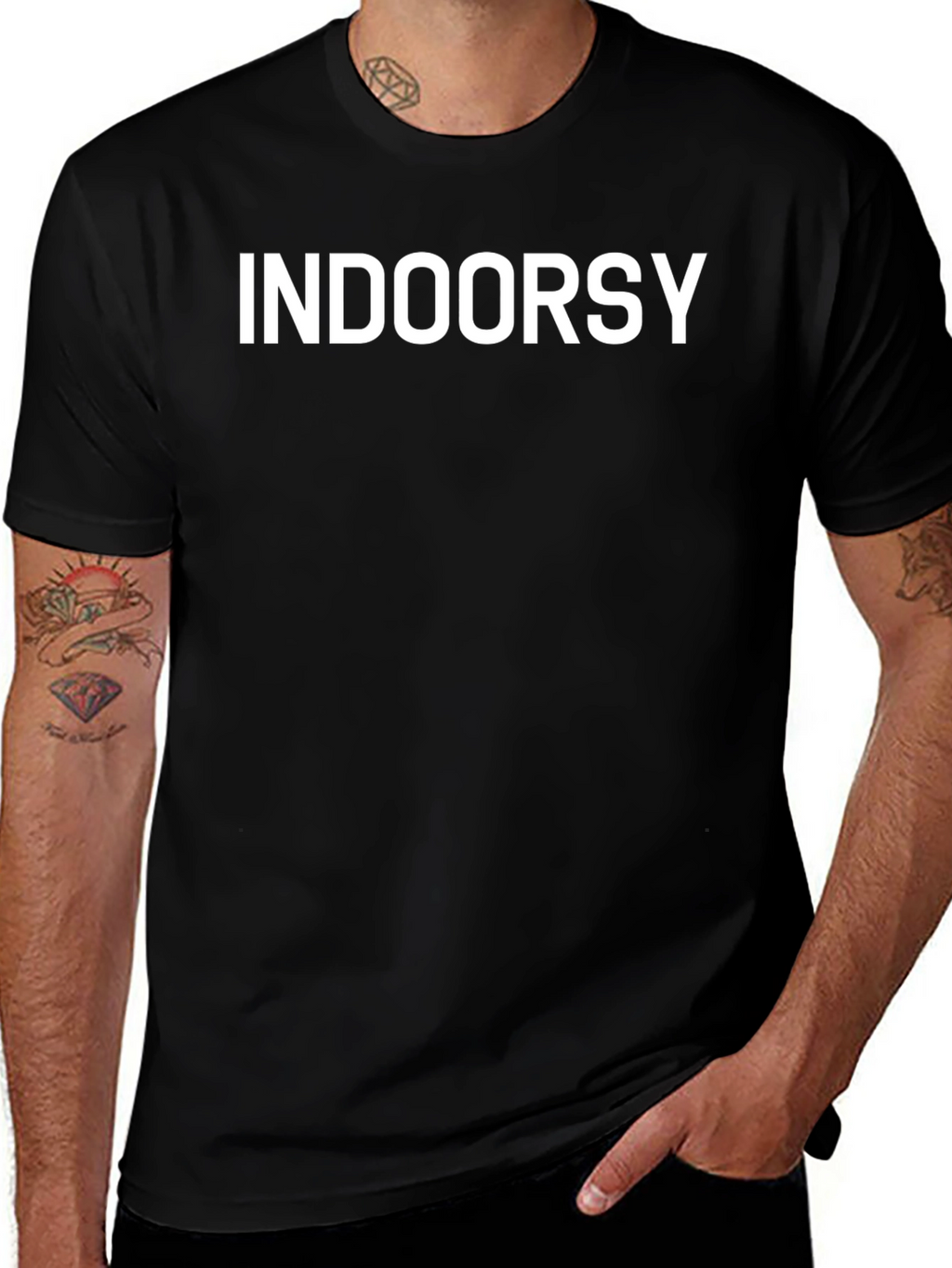 Indoorsy Graphic T-Shirt - Casual Wear