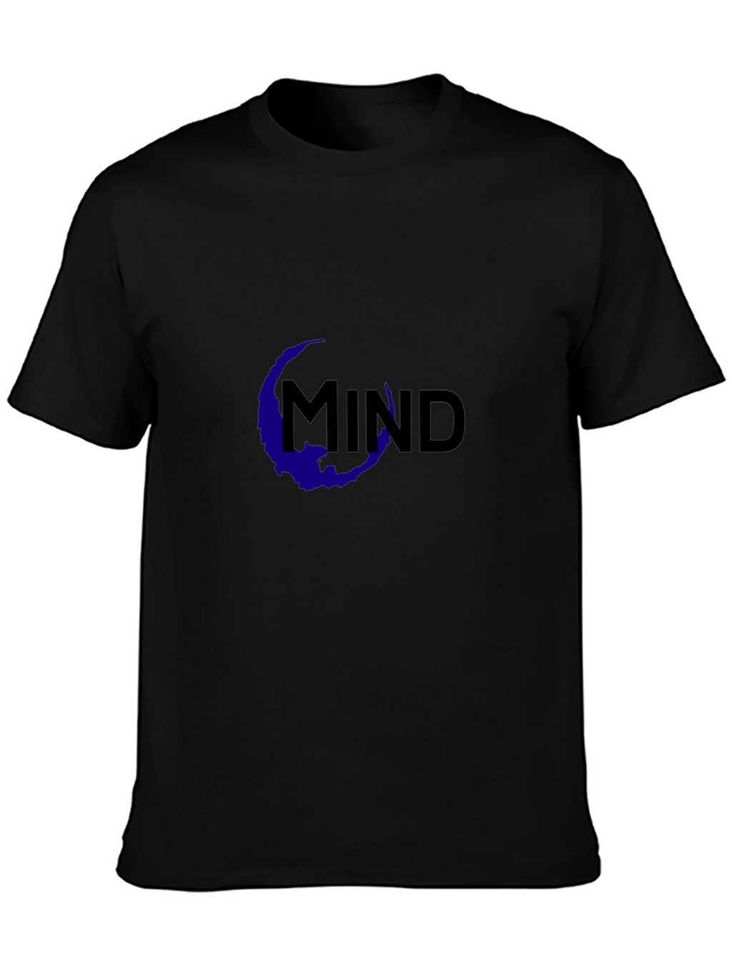 Mind Graphic Black T-Shirt