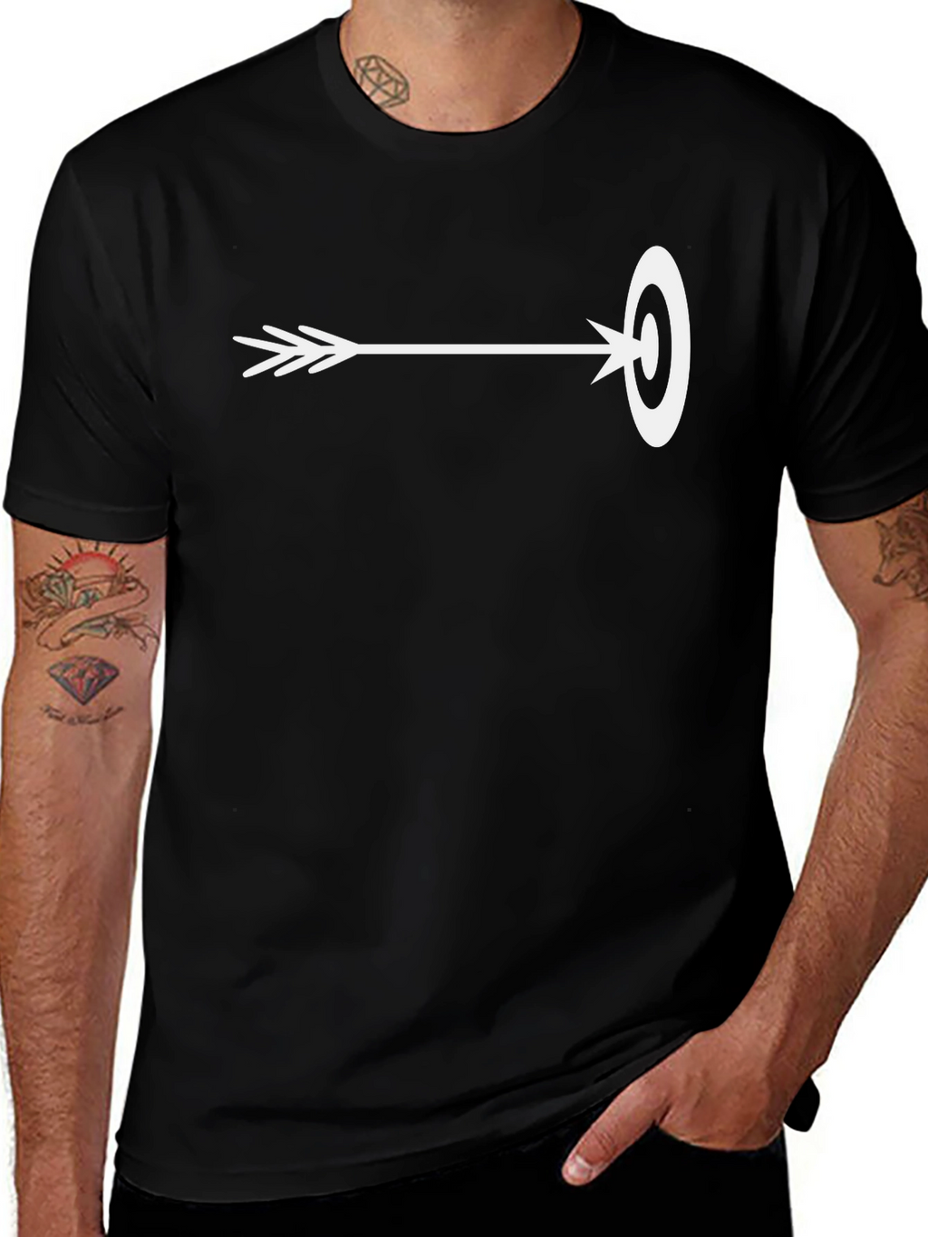 Archers Target Graphic Tee - Black