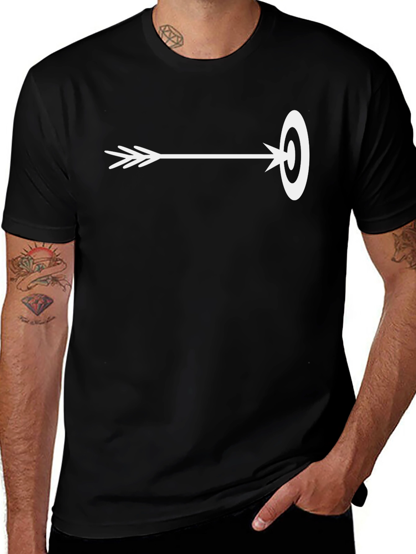 Archers Target Graphic Tee - Black