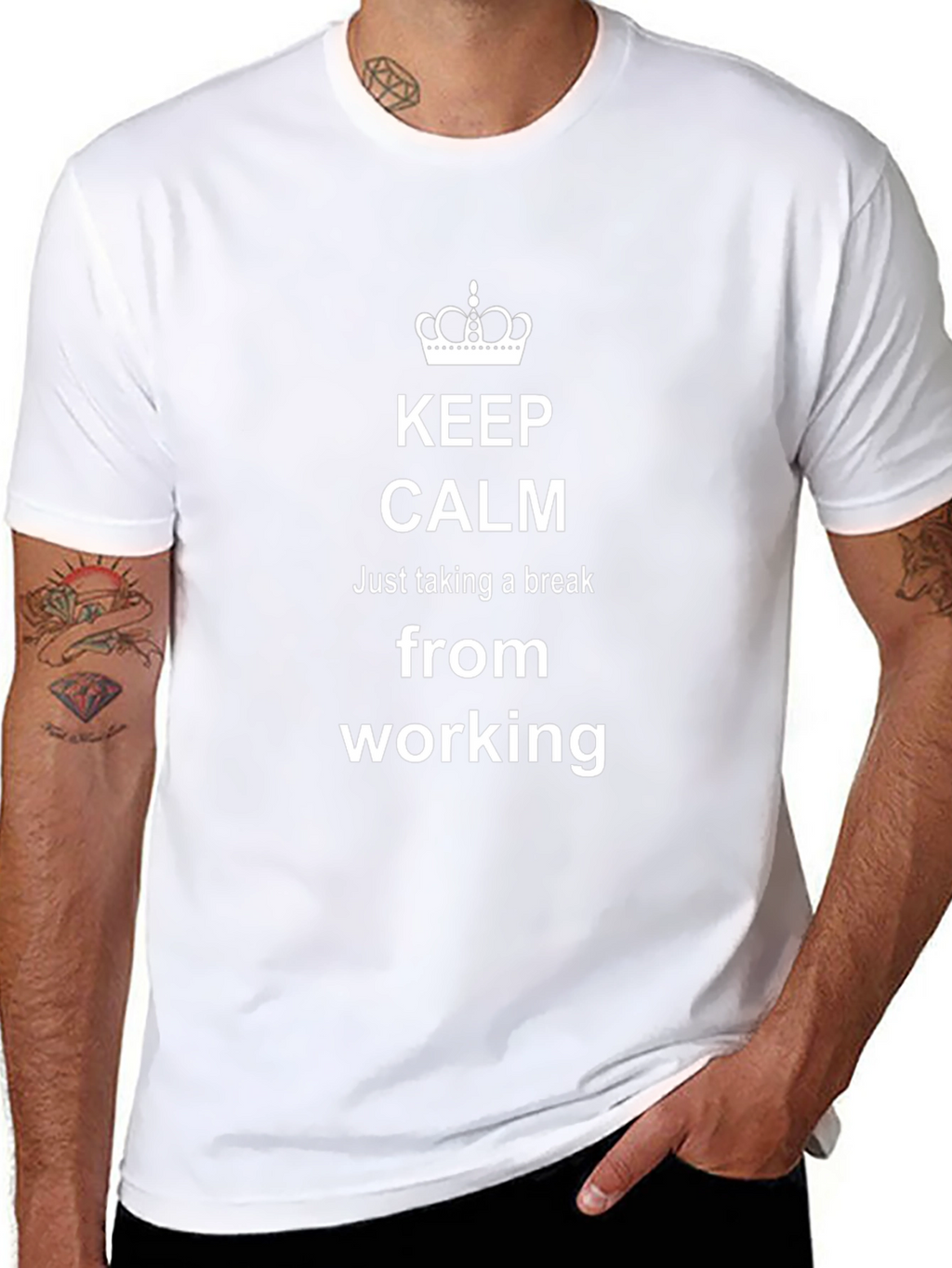 Keep Calm Break T-Shirt - Relaxing Mode On
