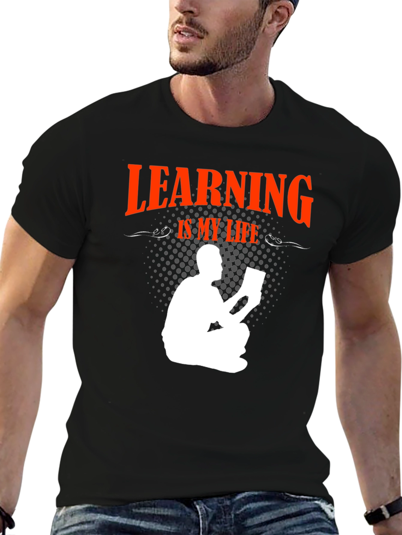 Learning is My Life Graphic T-Shirt